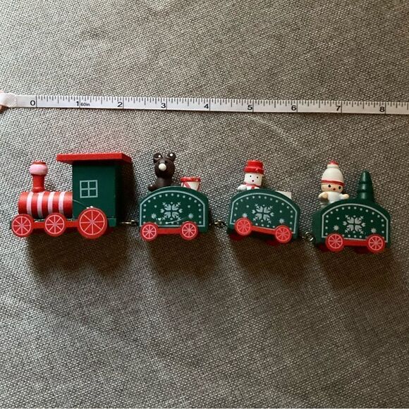 Wood Toy Train Set - Picture 6 of 6